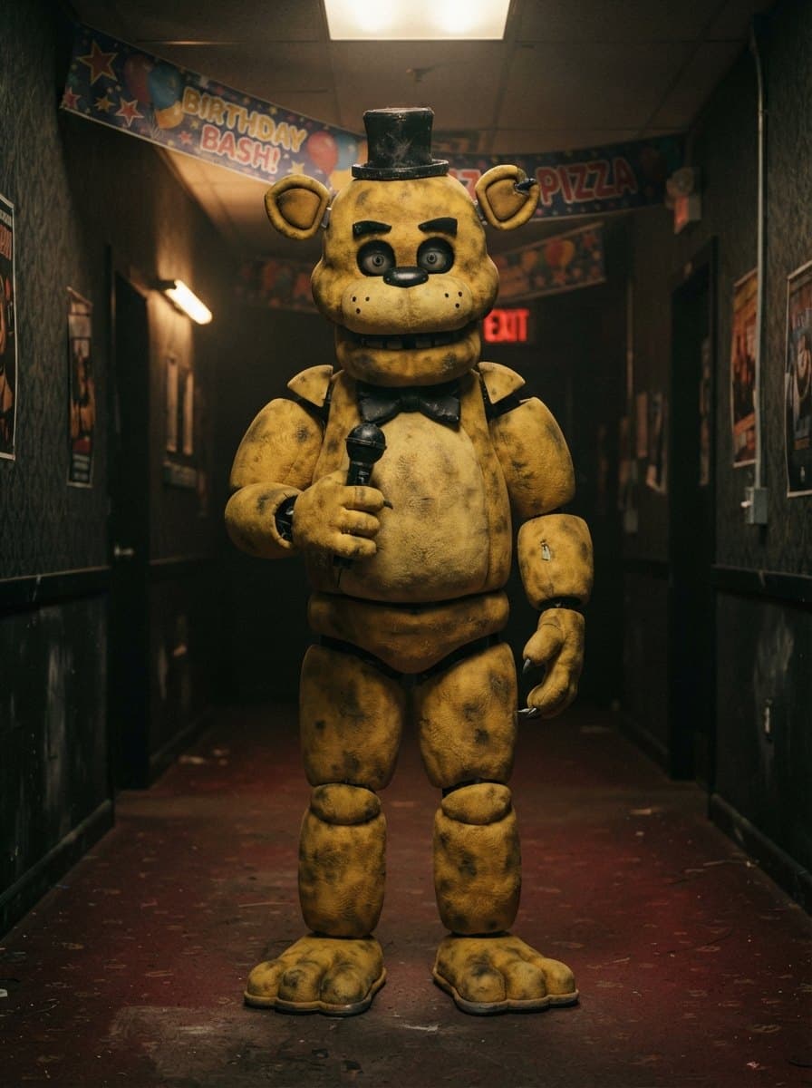 Golden Freddy costume