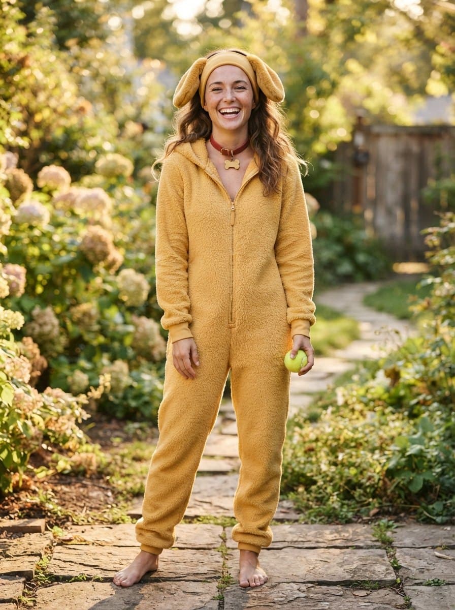 Golden Retriever costume
