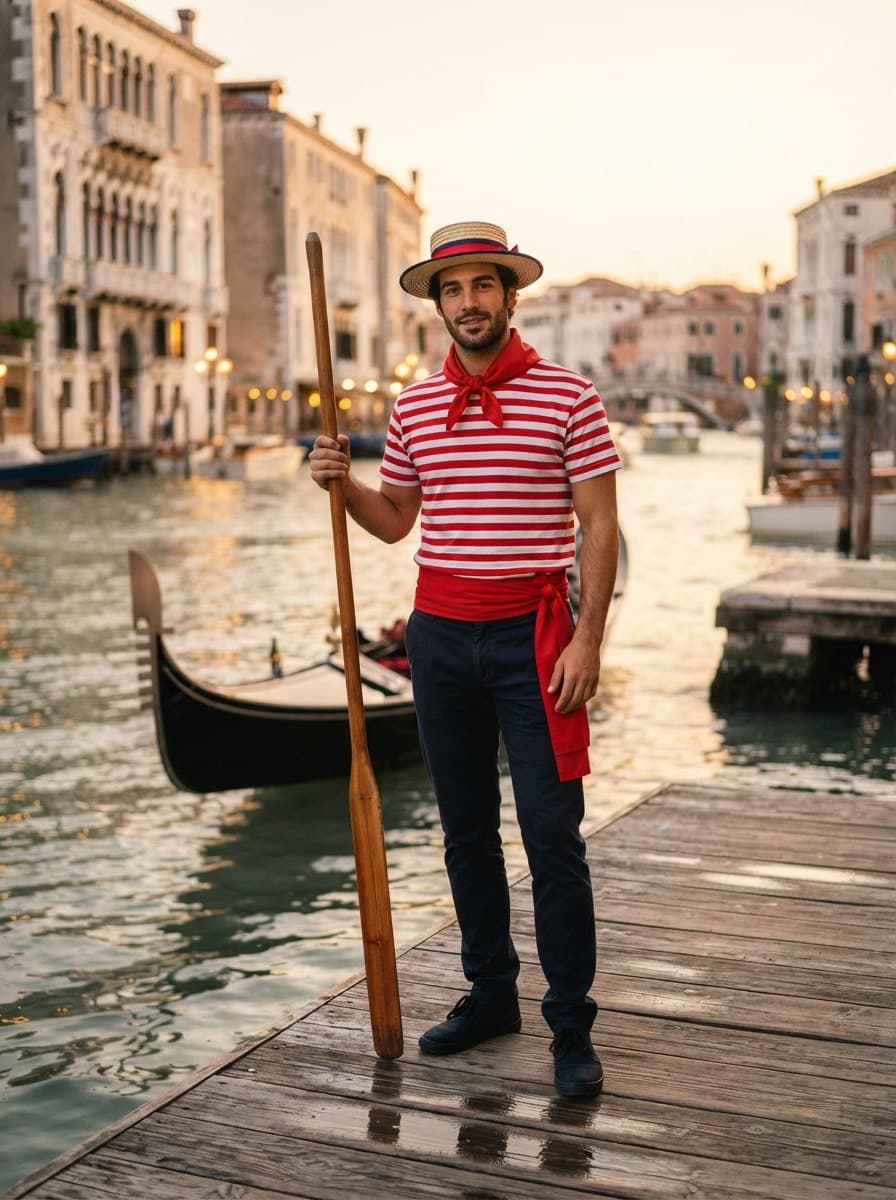Gondolier costume