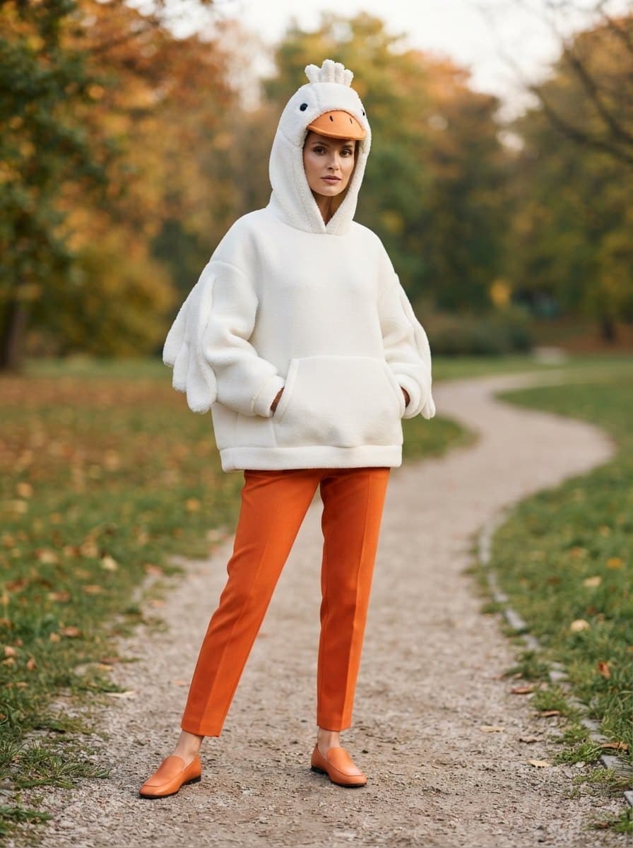 Goose costume — example look