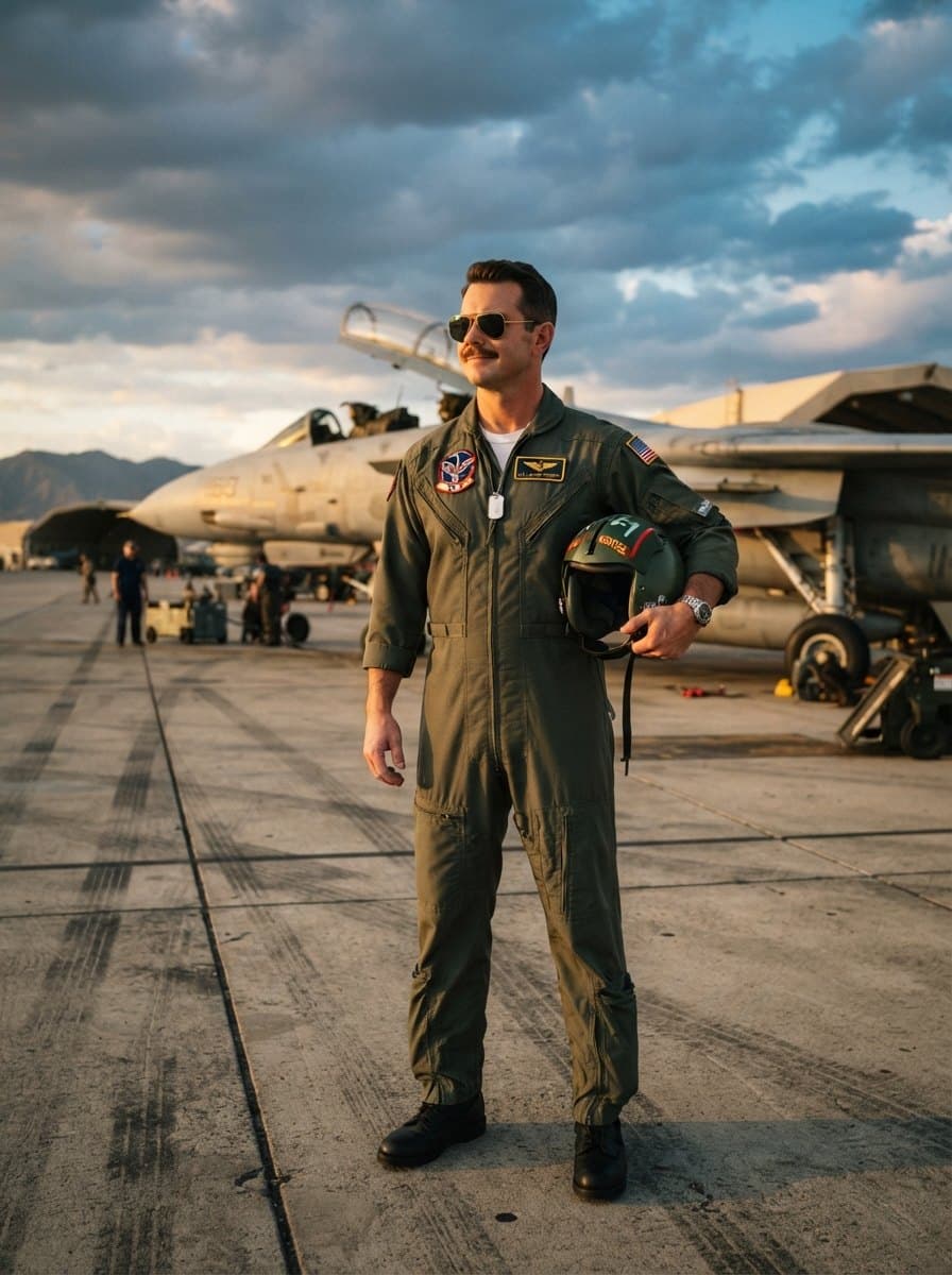 Goose from Top Gun costume