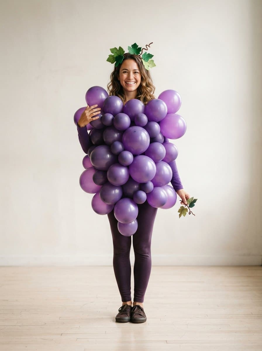 Grapes costume — example look