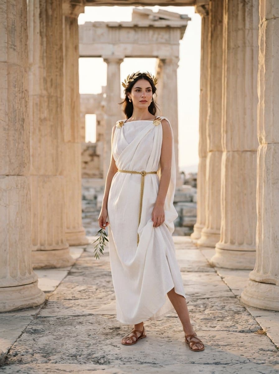 Greek Chiton costume — example look