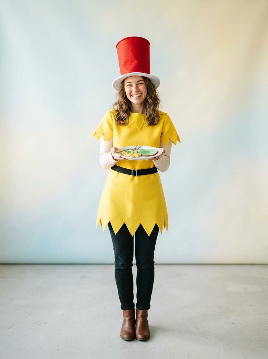Green Eggs and Ham costume — example look