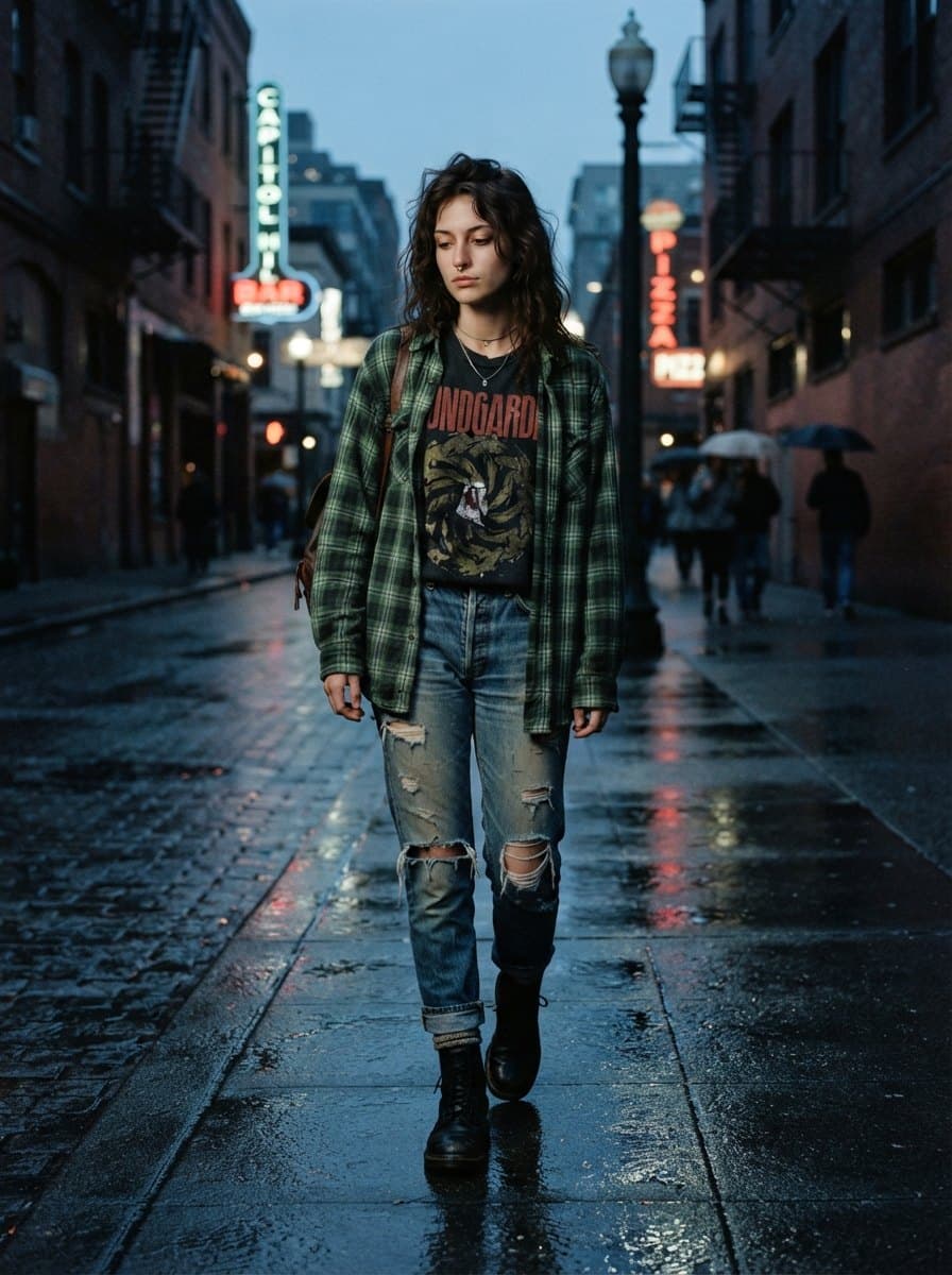 Grunge costume — example look