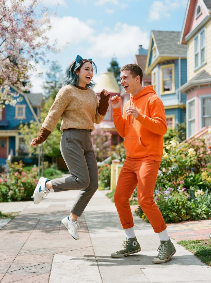 Gumball and Darwin costume
