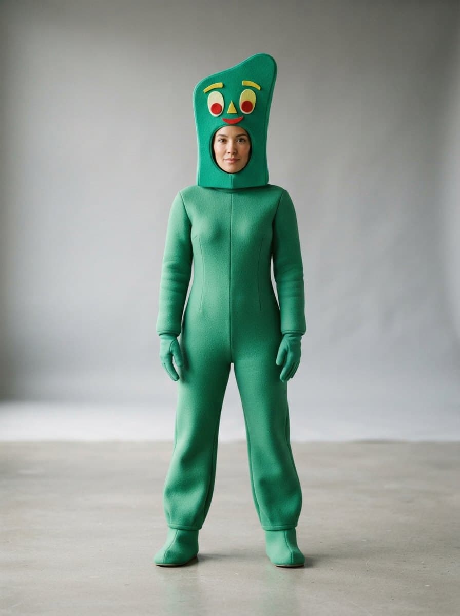 Gumby costume