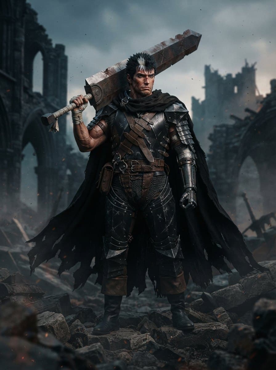 Guts costume — example look