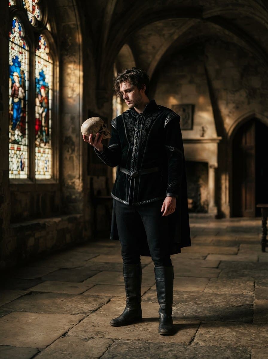 Hamlet costume — example look