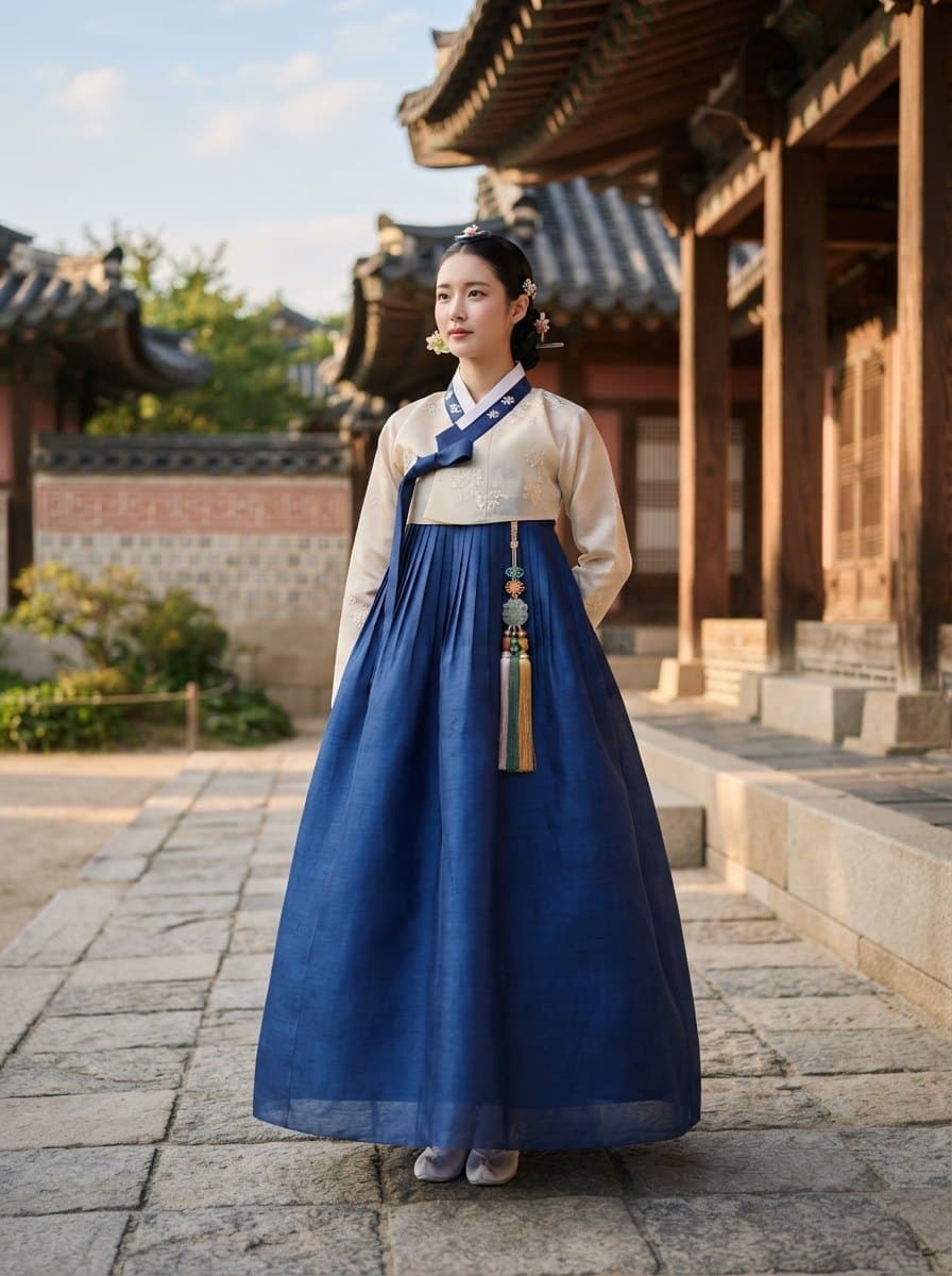 Hanbok costume