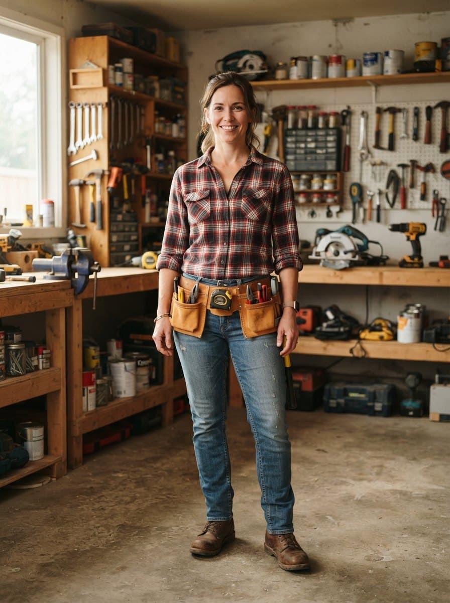 Handyman costume — example look