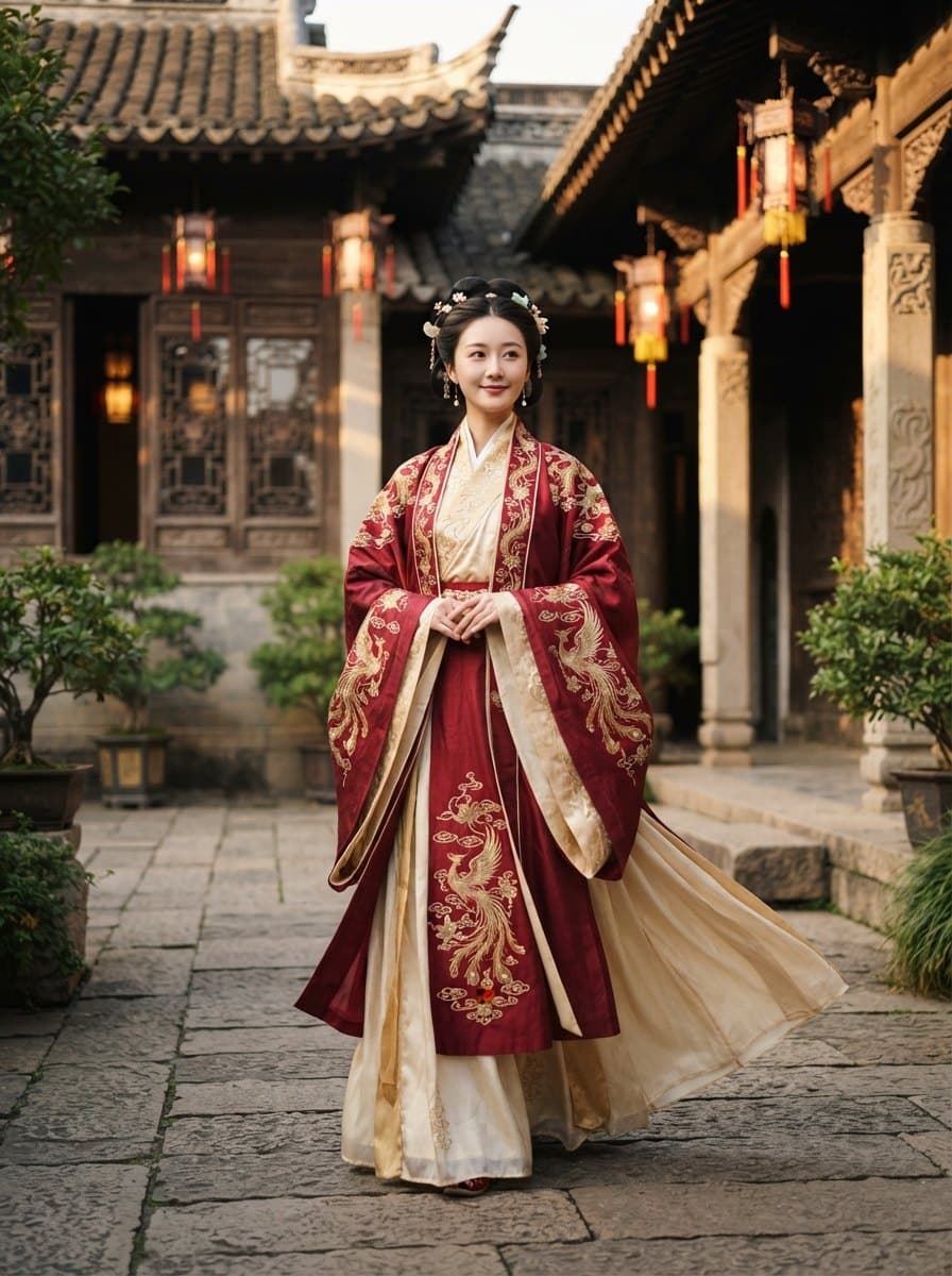 Hanfu costume — example look