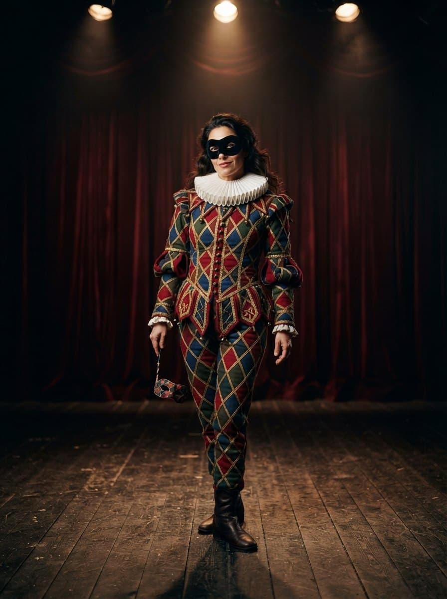Harlequin costume