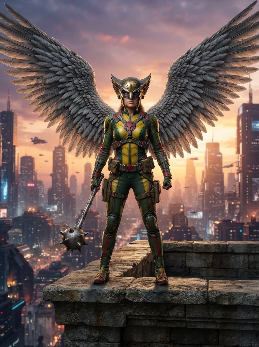 Hawkgirl costume
