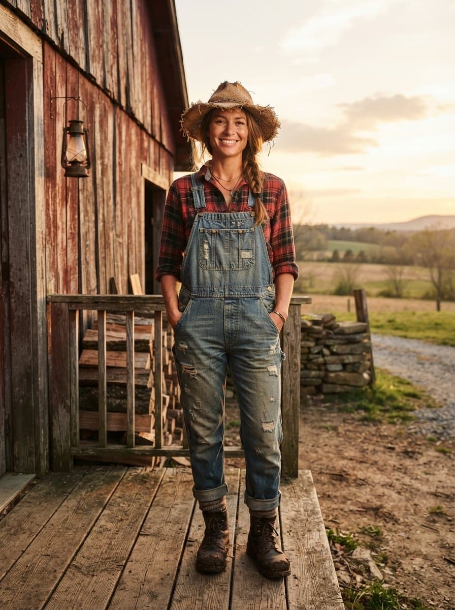 Hillbilly costume — example look