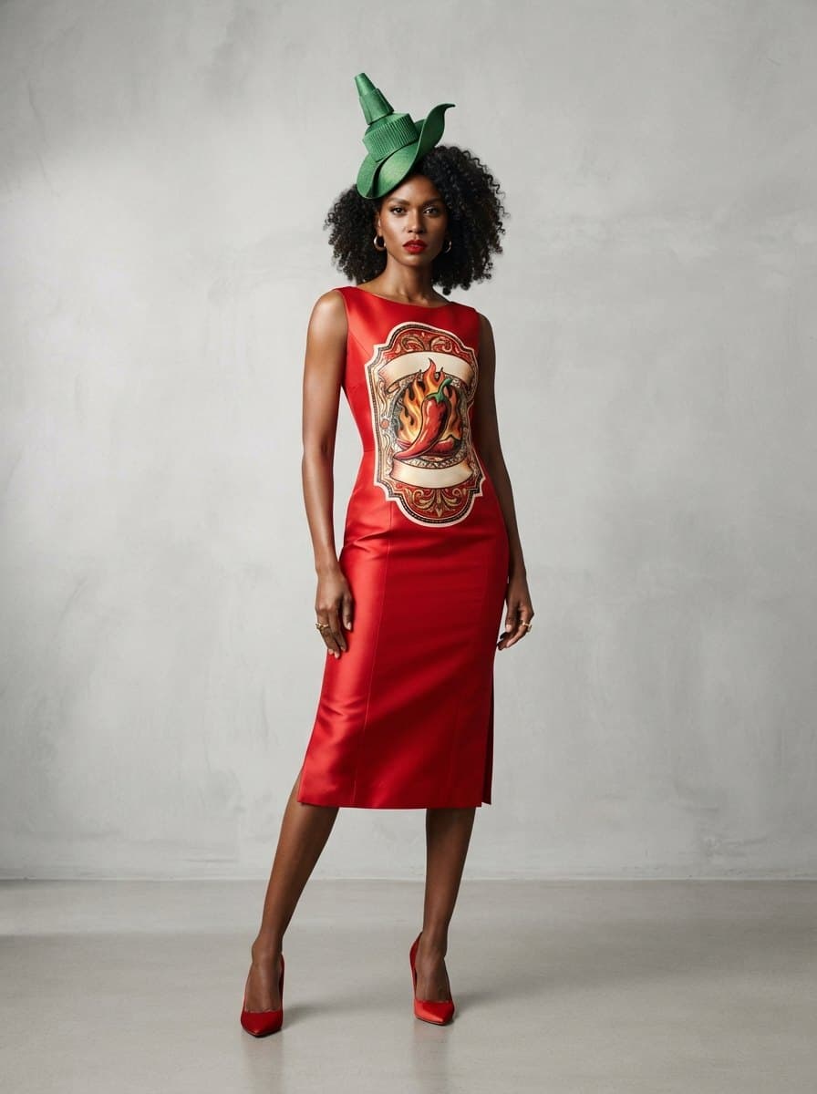 Hot Sauce costume — example look