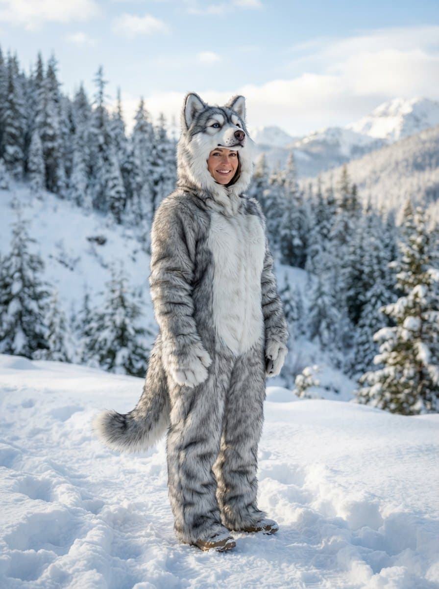Husky costume
