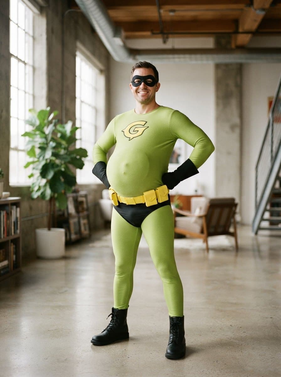 Incredible Gassy costume — example look