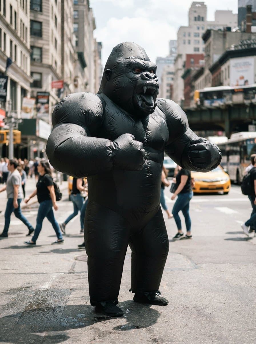 Inflatable Gorilla Costumes costume