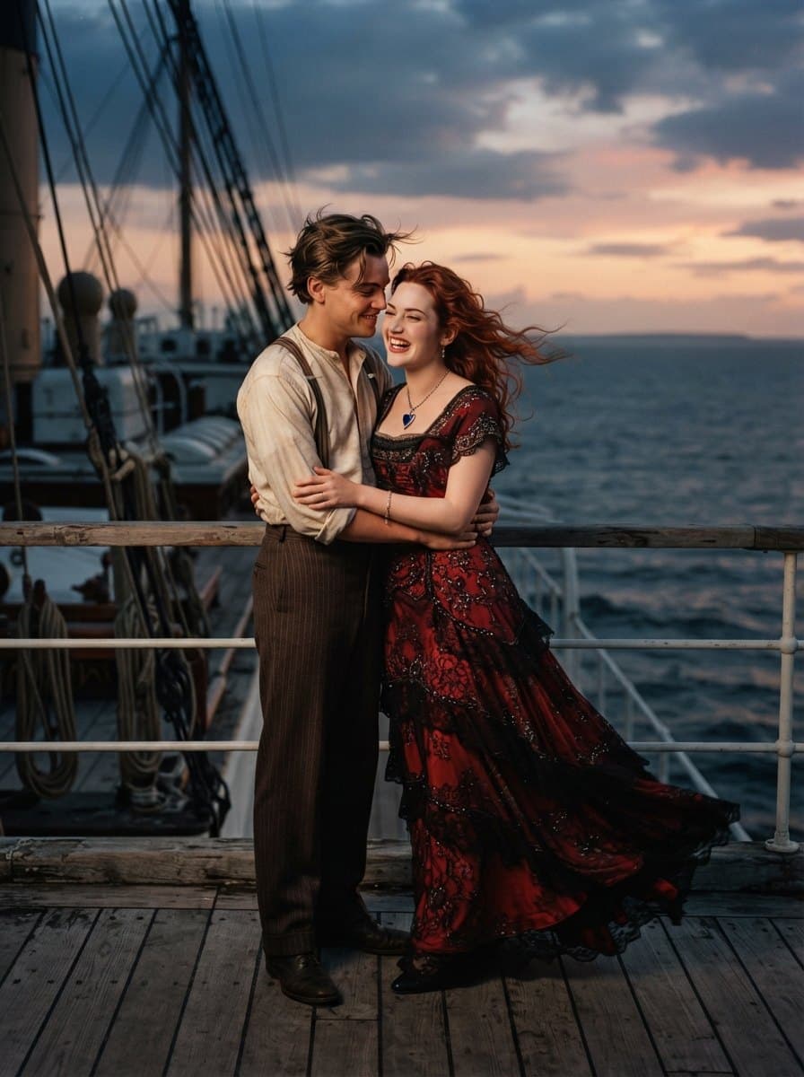 Jack and Rose costume