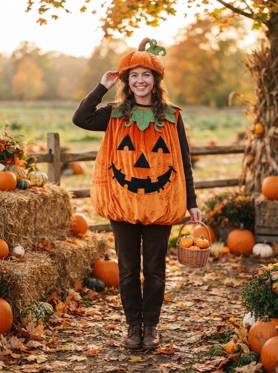 Jack-o'-Lantern costume