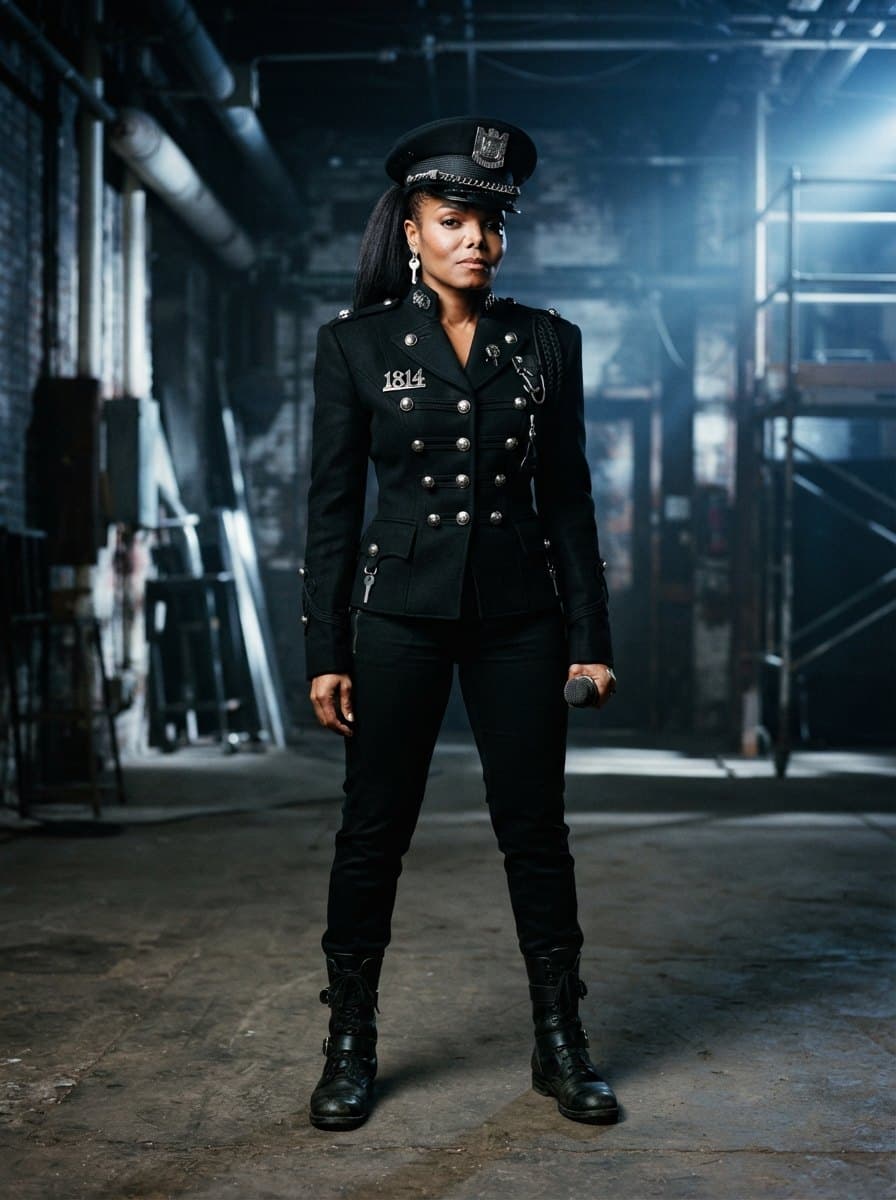 Janet Jackson Rhythm Nation costume