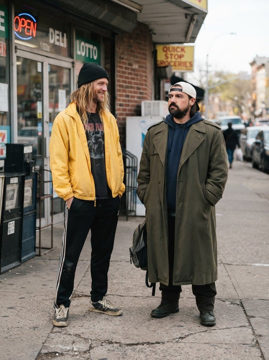 Jay and Silent Bob costume