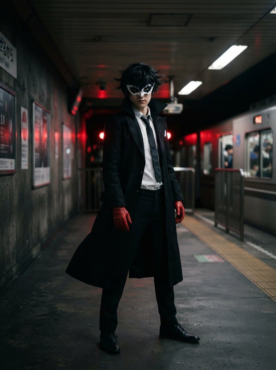 Joker (Persona 5) costume — example look