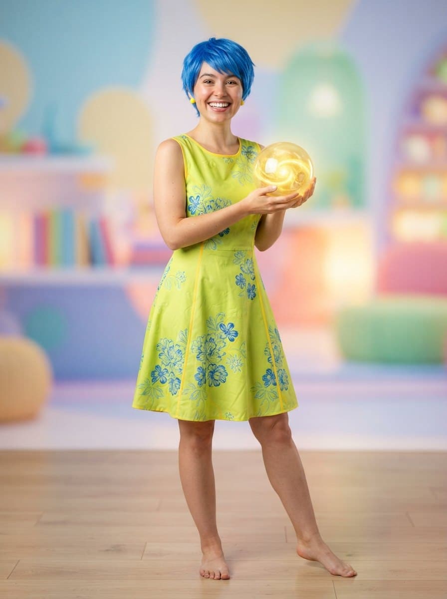 Joy (Inside Out) costume — example look