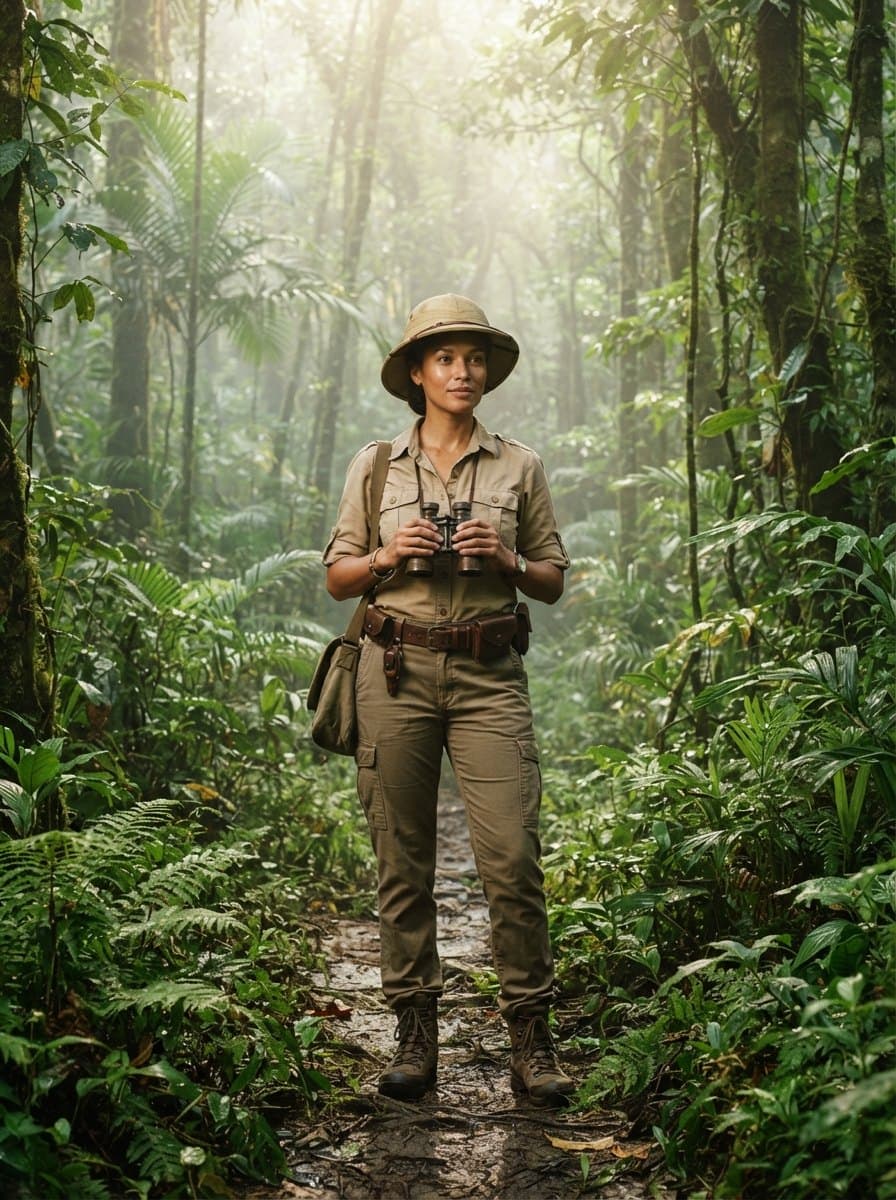 Jungle costume — example look