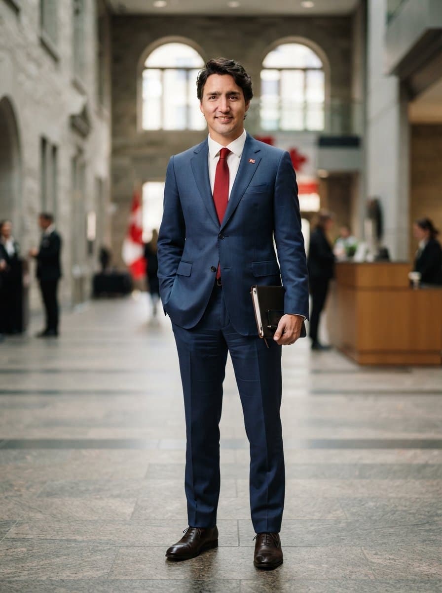 Justin Trudeau costume