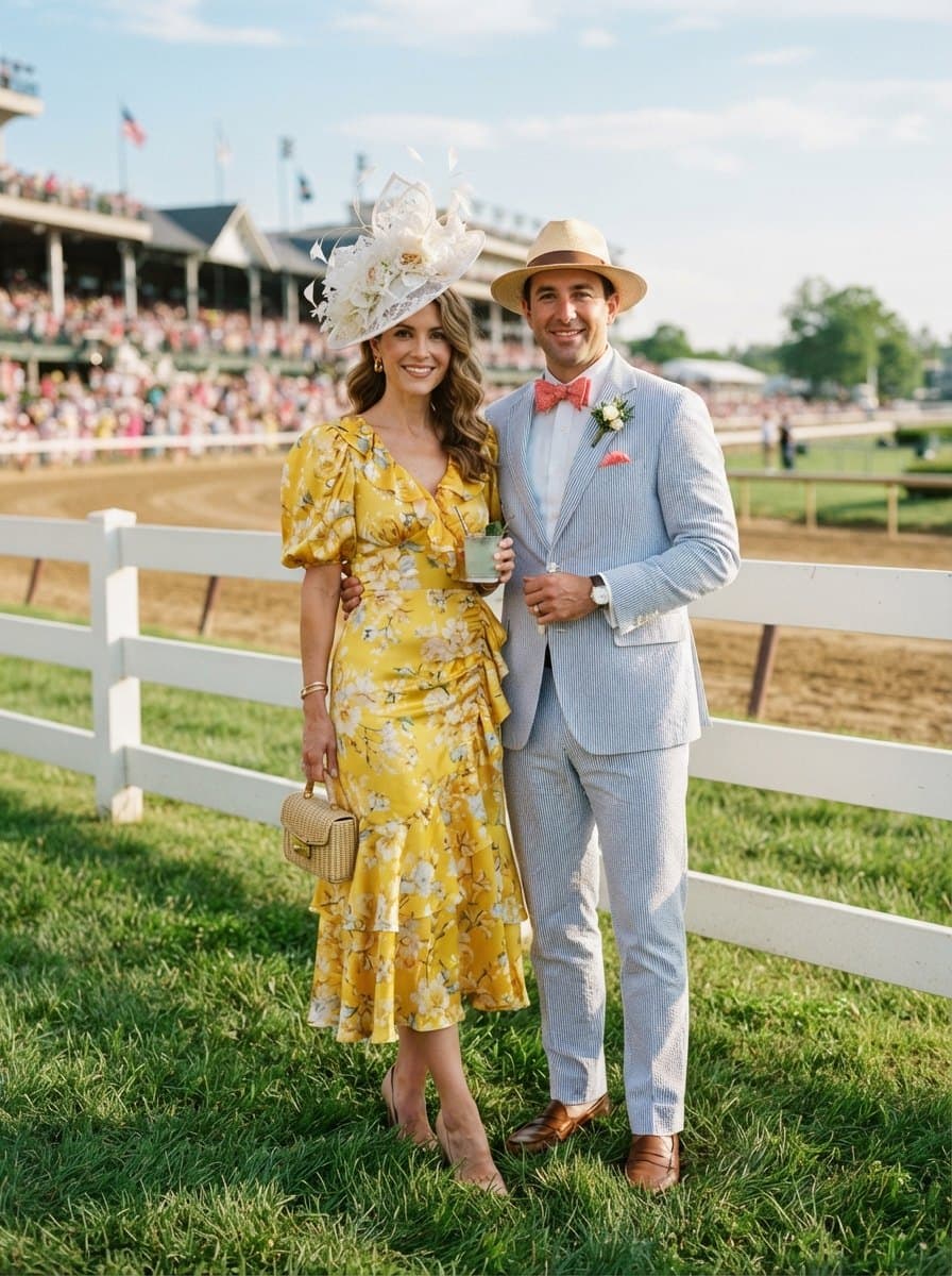 Kentucky Derby costume