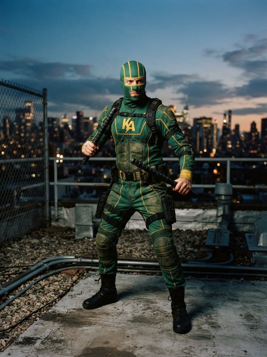 Kick-Ass costume — example look