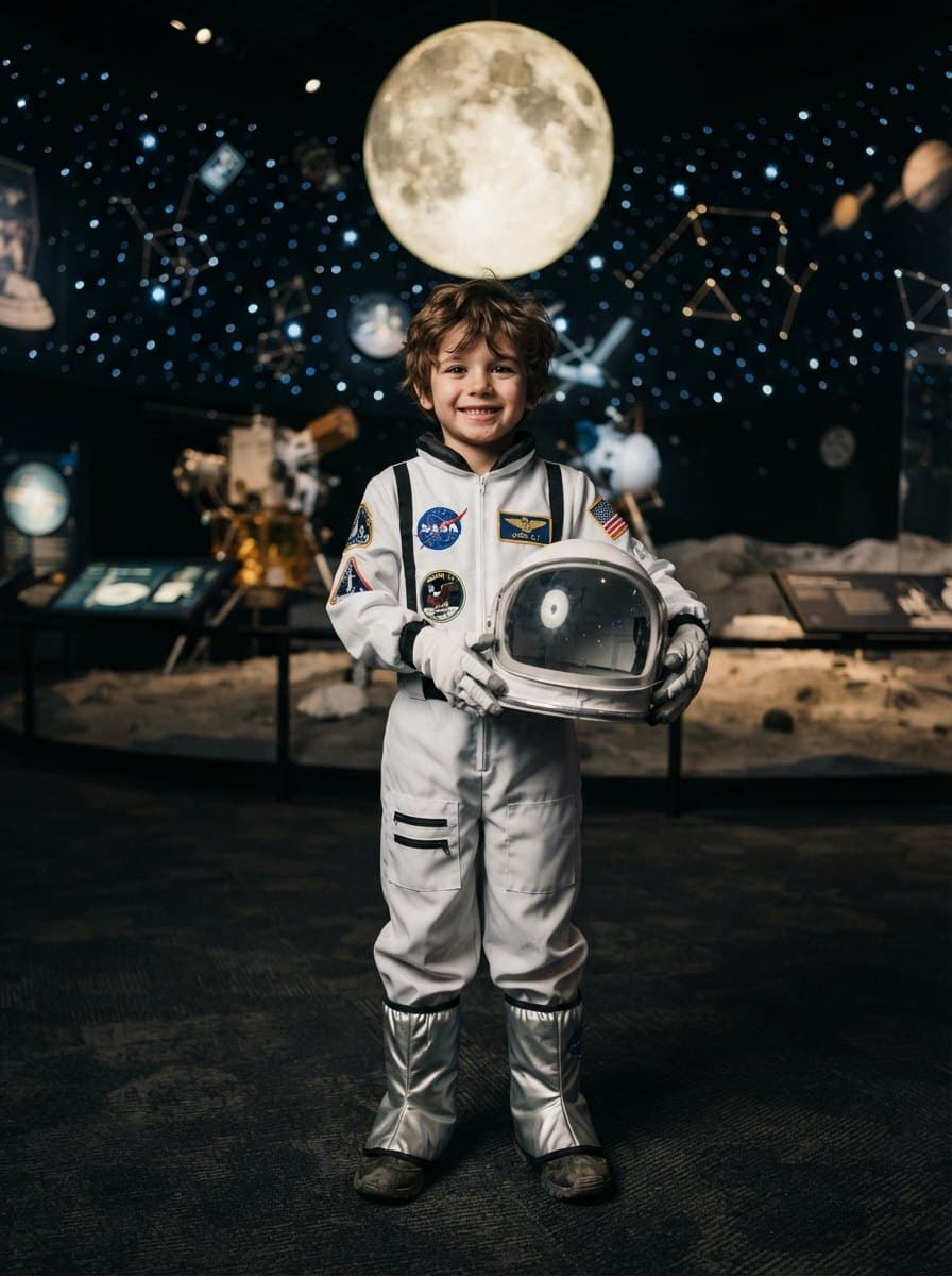 Kids Astronaut Costumes costume — example look