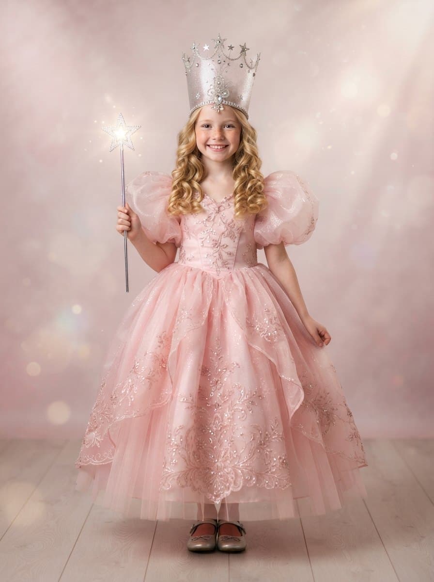 Kids Glinda the Good Witch costume