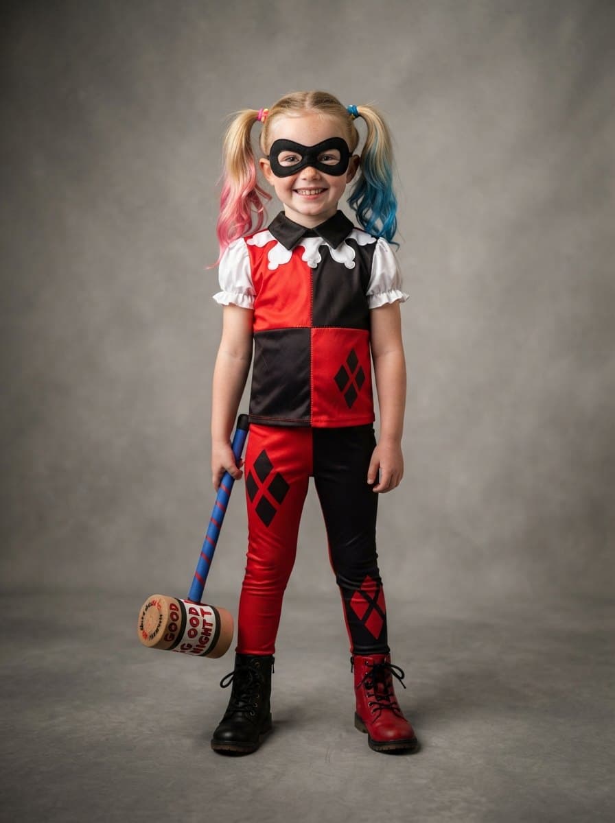 Kids Harley Quinn Costumes costume