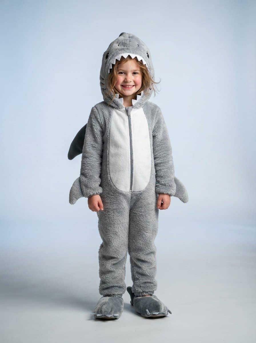 Kids Shark Costumes costume — example look