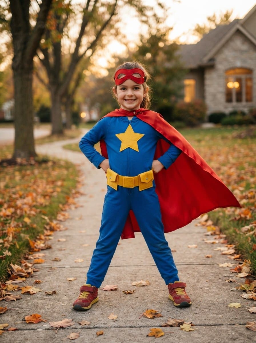 Kids Superhero costume