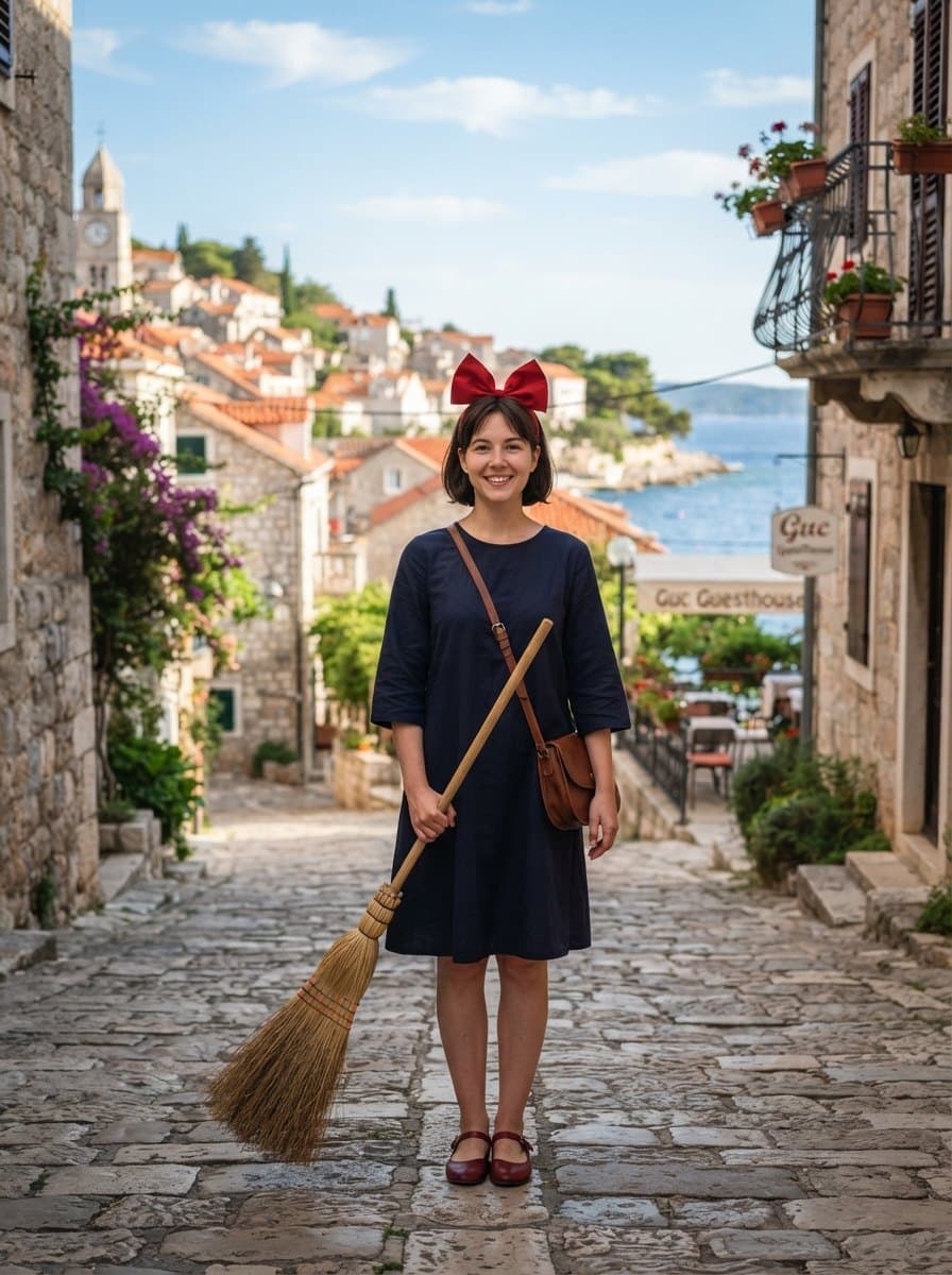 Kiki costume — example look