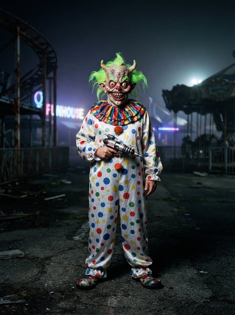 Killer Klown costume — example look