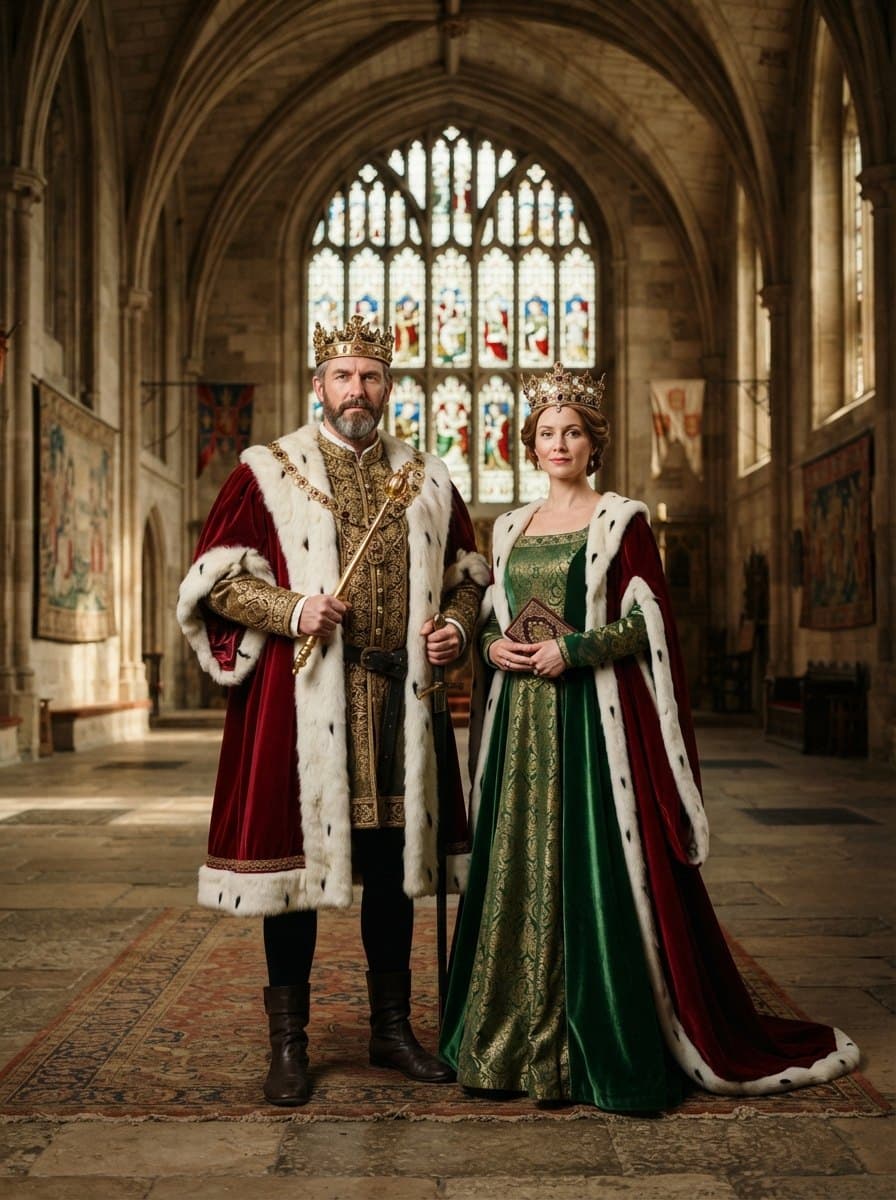 King and Queen costume
