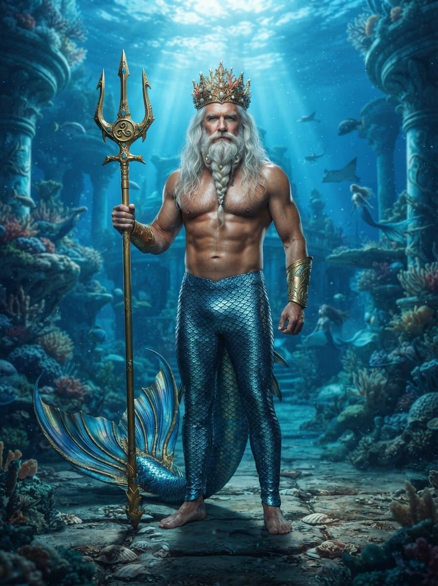 King Triton costume