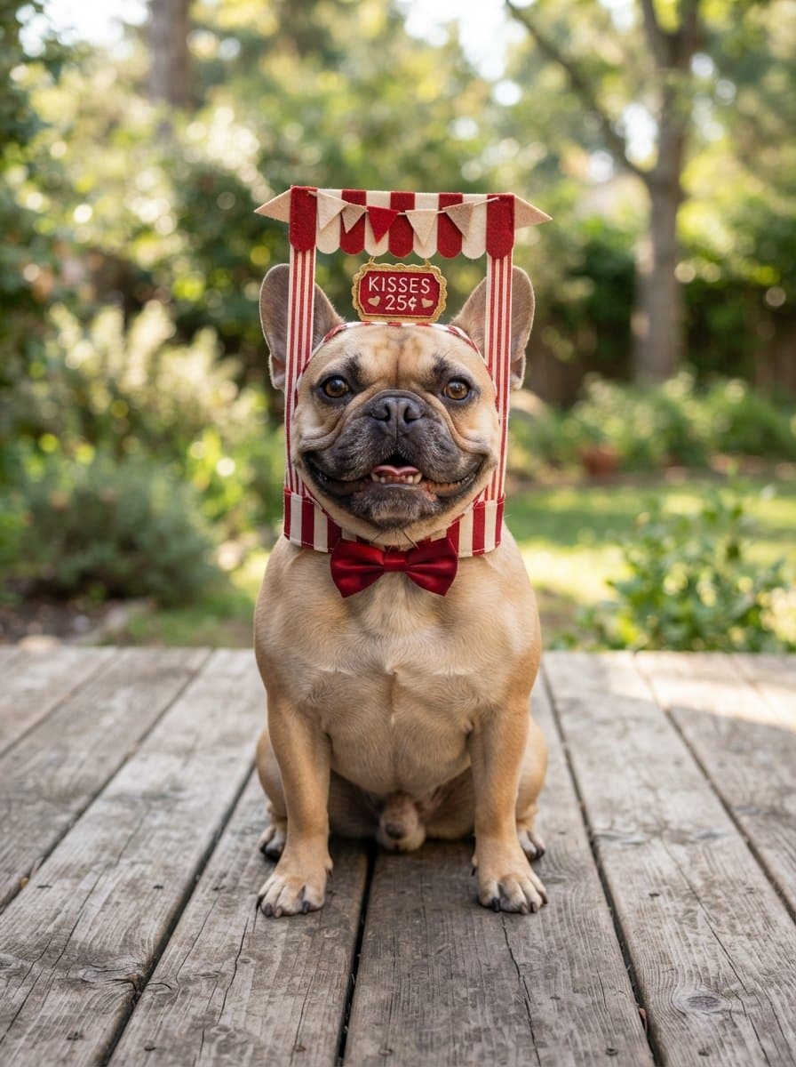 Kissing Booth Dog Costume costume