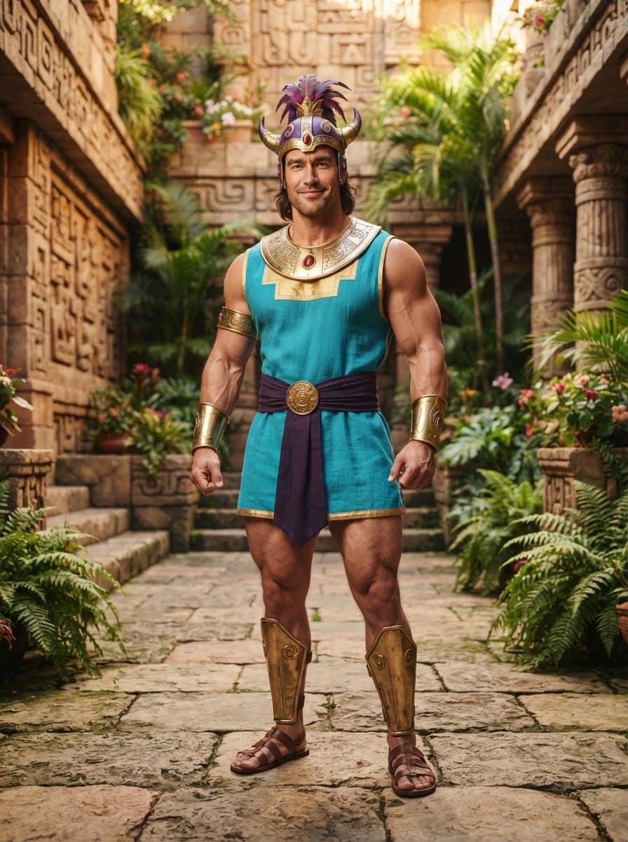 Kronk costume — example look