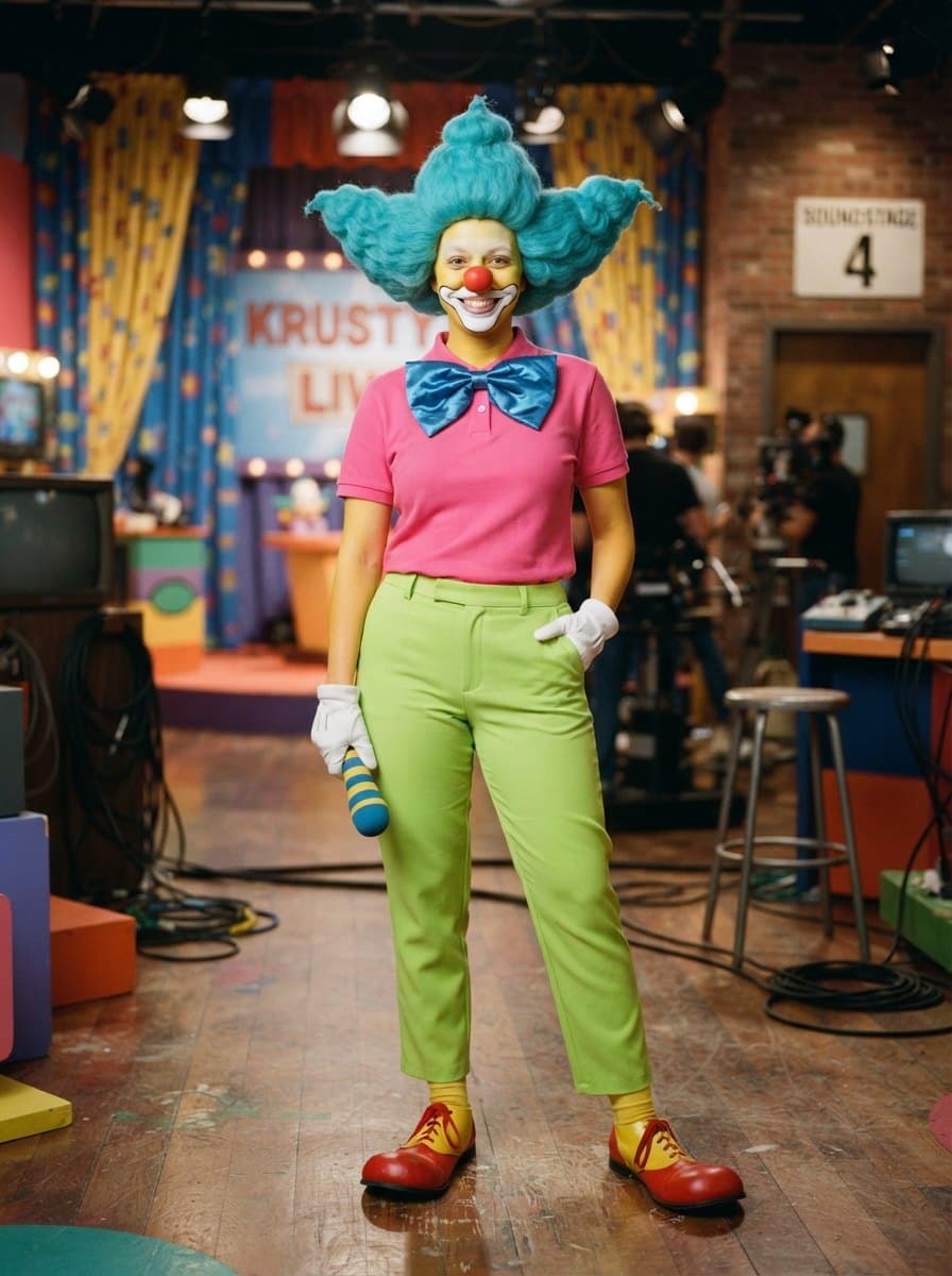 Krusty the Clown costume