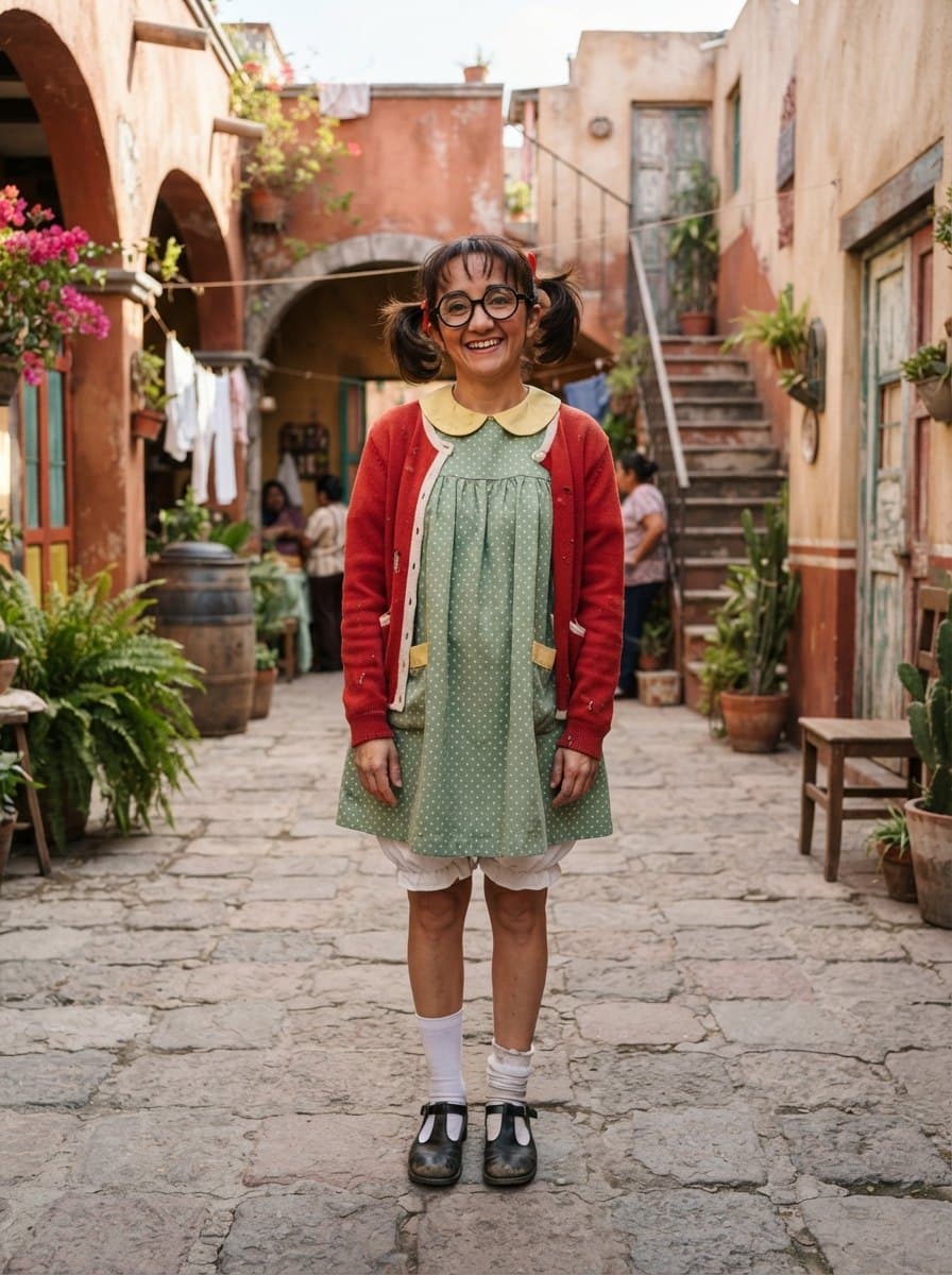 La Chilindrina costume — example look