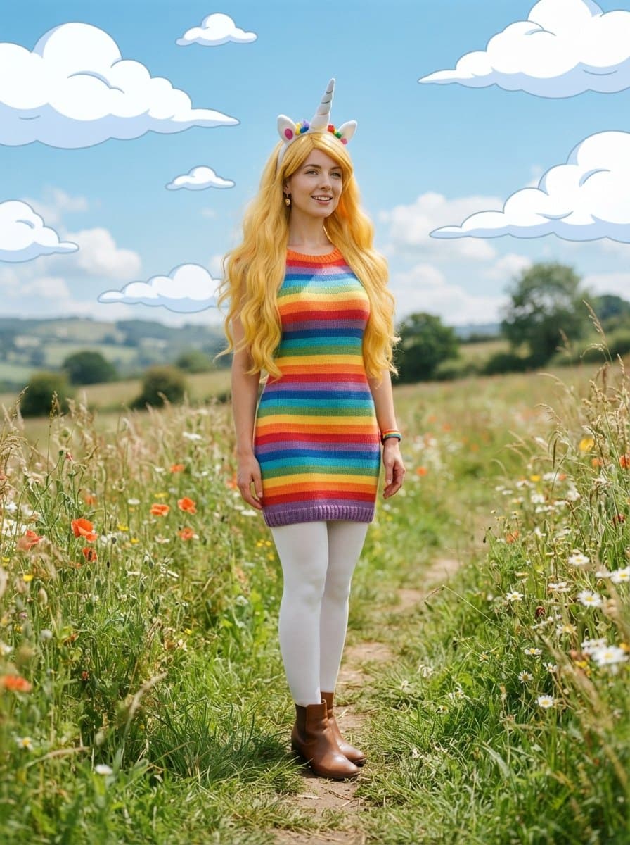 Lady Rainicorn costume