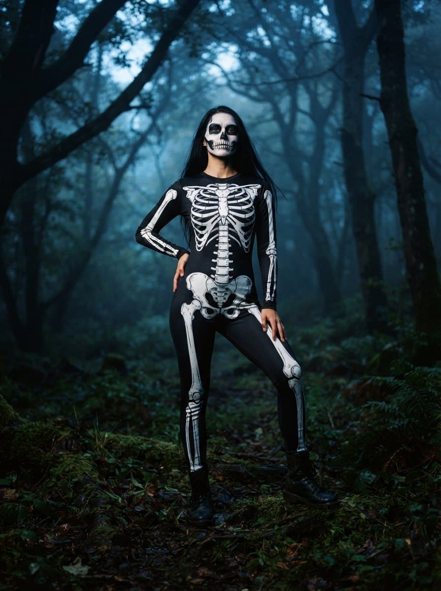 Lady Skeleton costume
