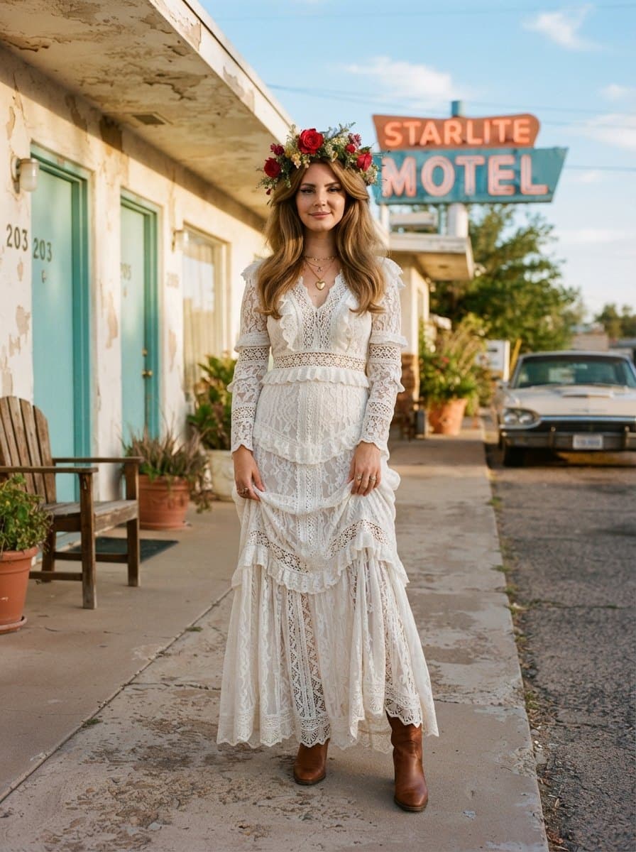Lana Del Rey costume