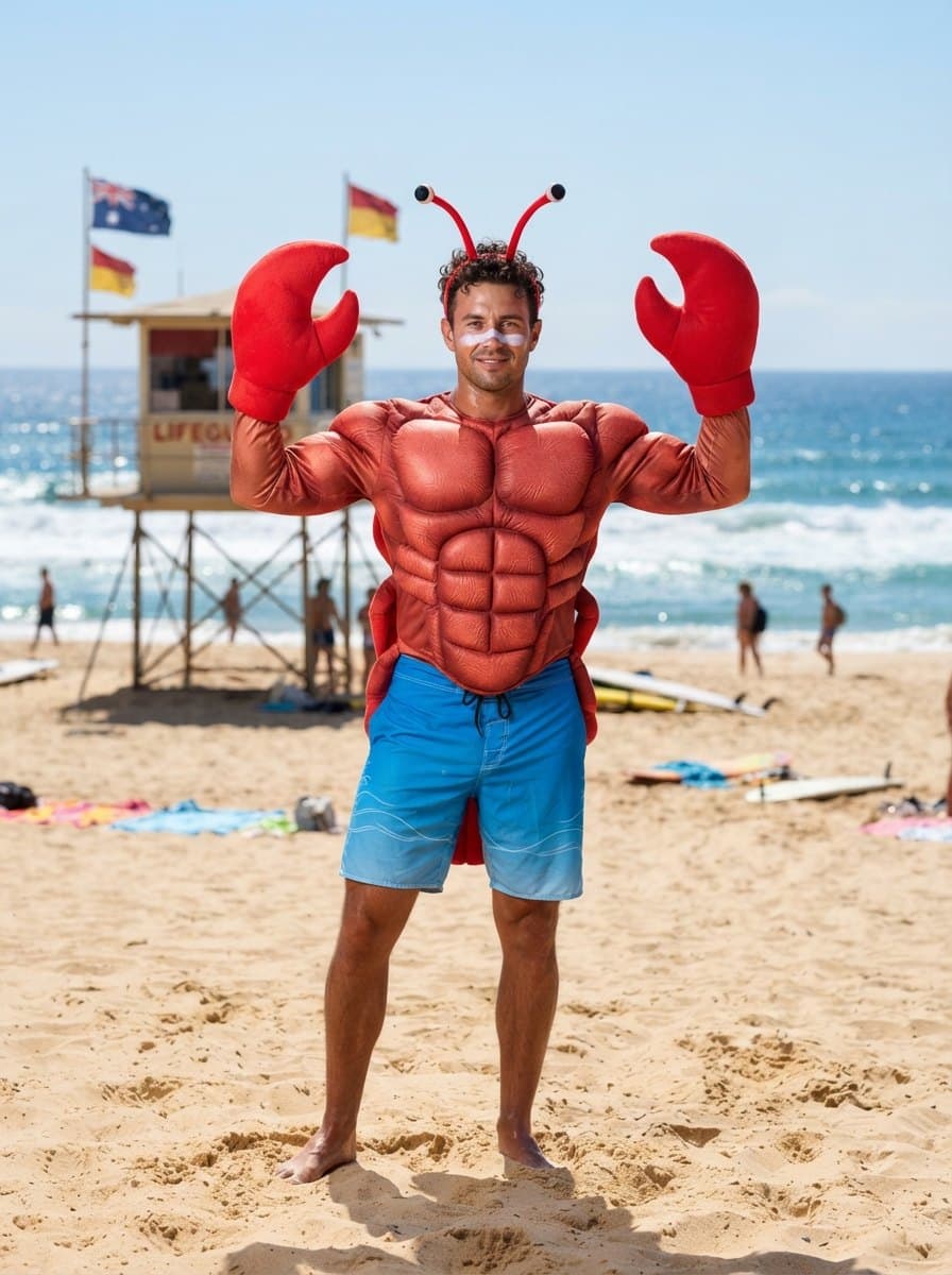 Larry the Lobster costume